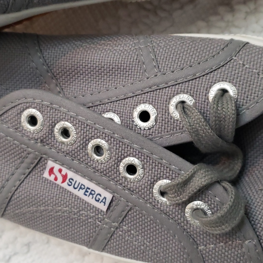 SUPERGA UNISEX LACE-UP SNEAKERS - Picture 2 of 11